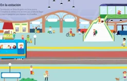 Usborne Mi primer libro de pegatinas · Trenes* Libros De Pegatinas
