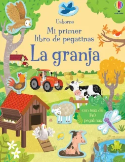 Usborne Mi primer libro de pegatinas · La granja* Libros De Pegatinas