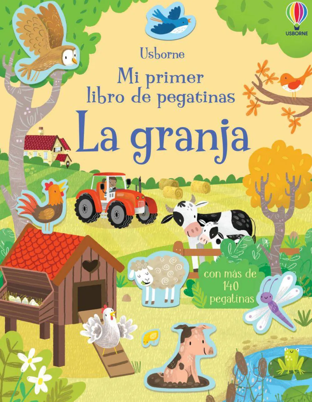 Usborne Mi primer libro de pegatinas · La granja* Libros De Pegatinas