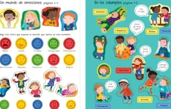Usborne Mi primer libro de pegatinas · Las Emociones* Libros De Pegatinas