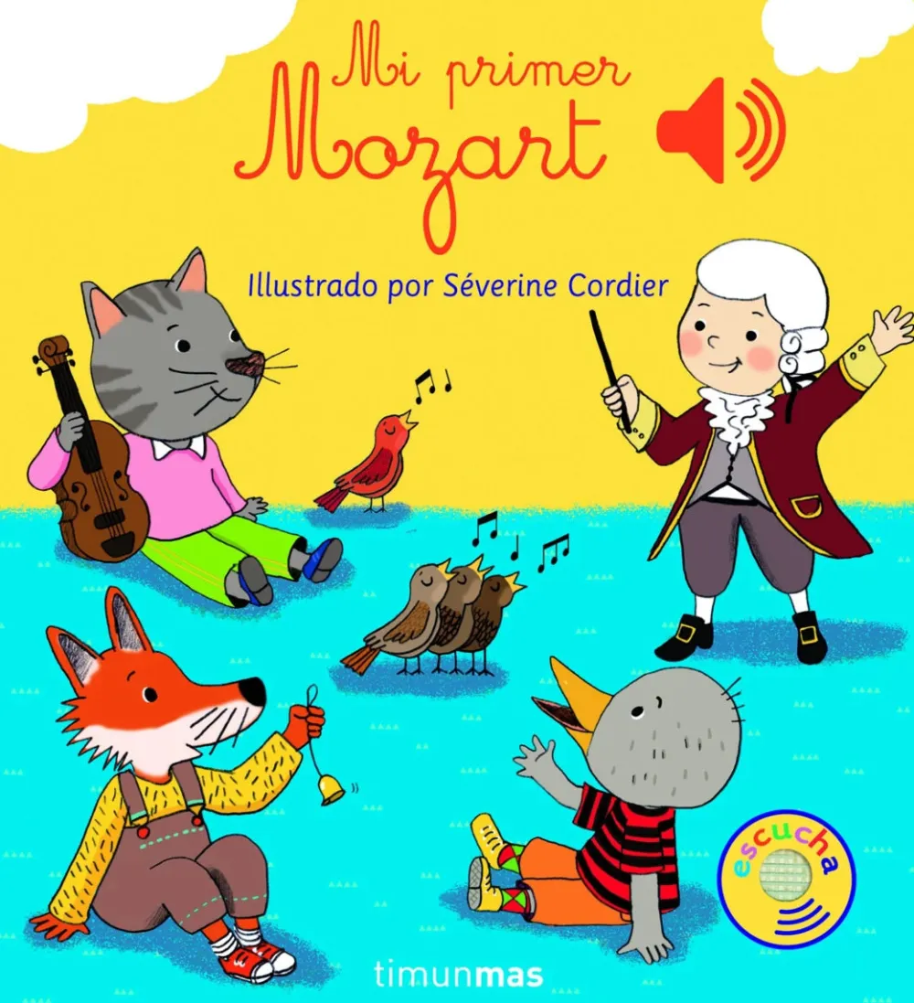 Timun Mas Mi primer Mozart*Niños Libros Musicales Y Con Sonido|Timun Mas