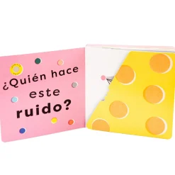 Combel ¡Miau! ¿Quién hace este ruido?*Niños Libros Musicales Y Con Sonido|Libros Manipulativos