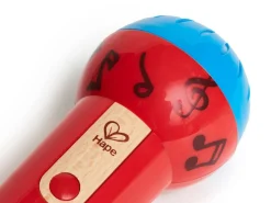Hape Micrófono Eco Prodigioso ·*Niños Juguetes Waldorf|Juguetes Montessori