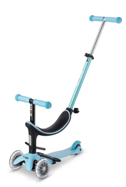 Micro 4 en 1 Deluxe LED Azul*Niños Patinetes De 3 Ruedas Infantiles|Patinetes Infantiles