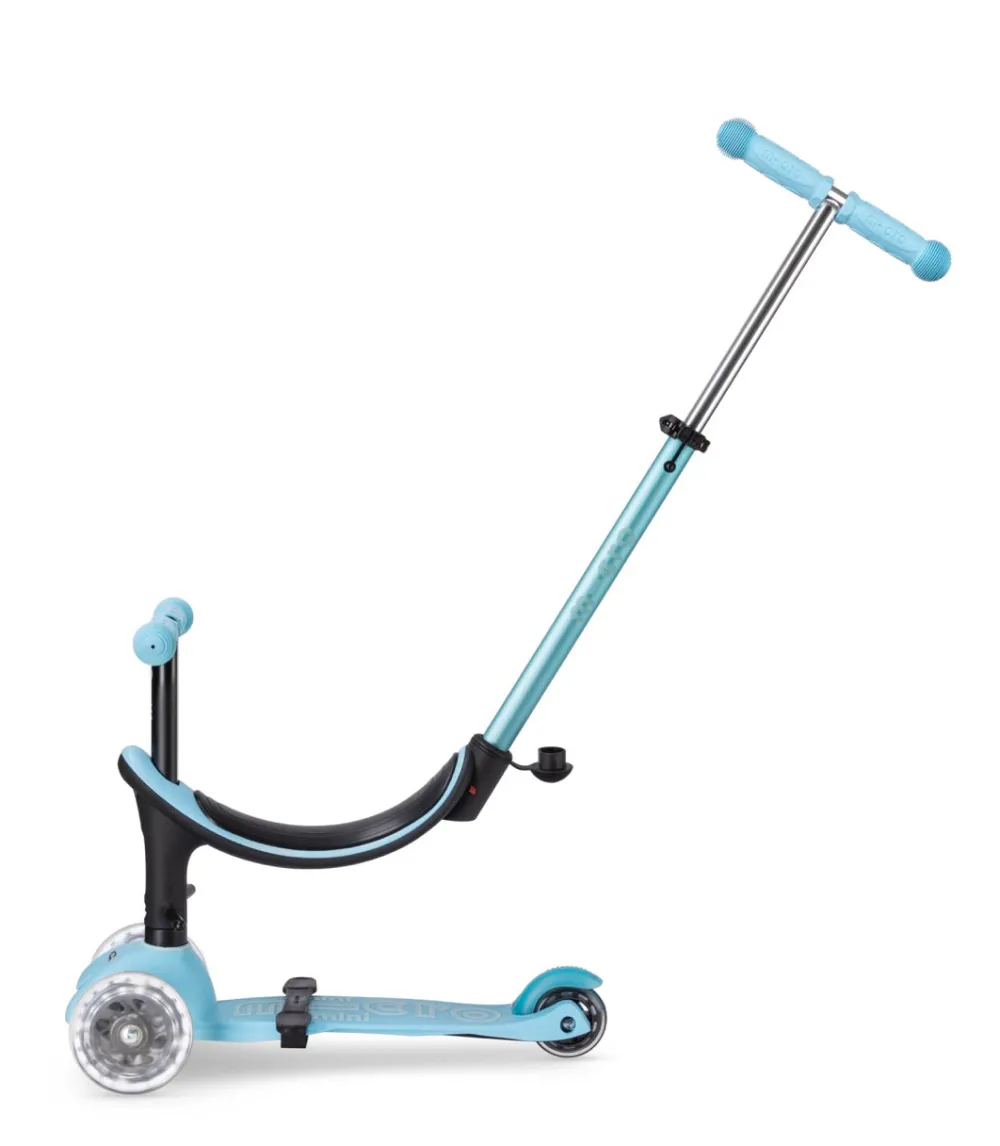 Micro 4 en 1 Deluxe LED Azul*Niños Patinetes De 3 Ruedas Infantiles|Patinetes Infantiles