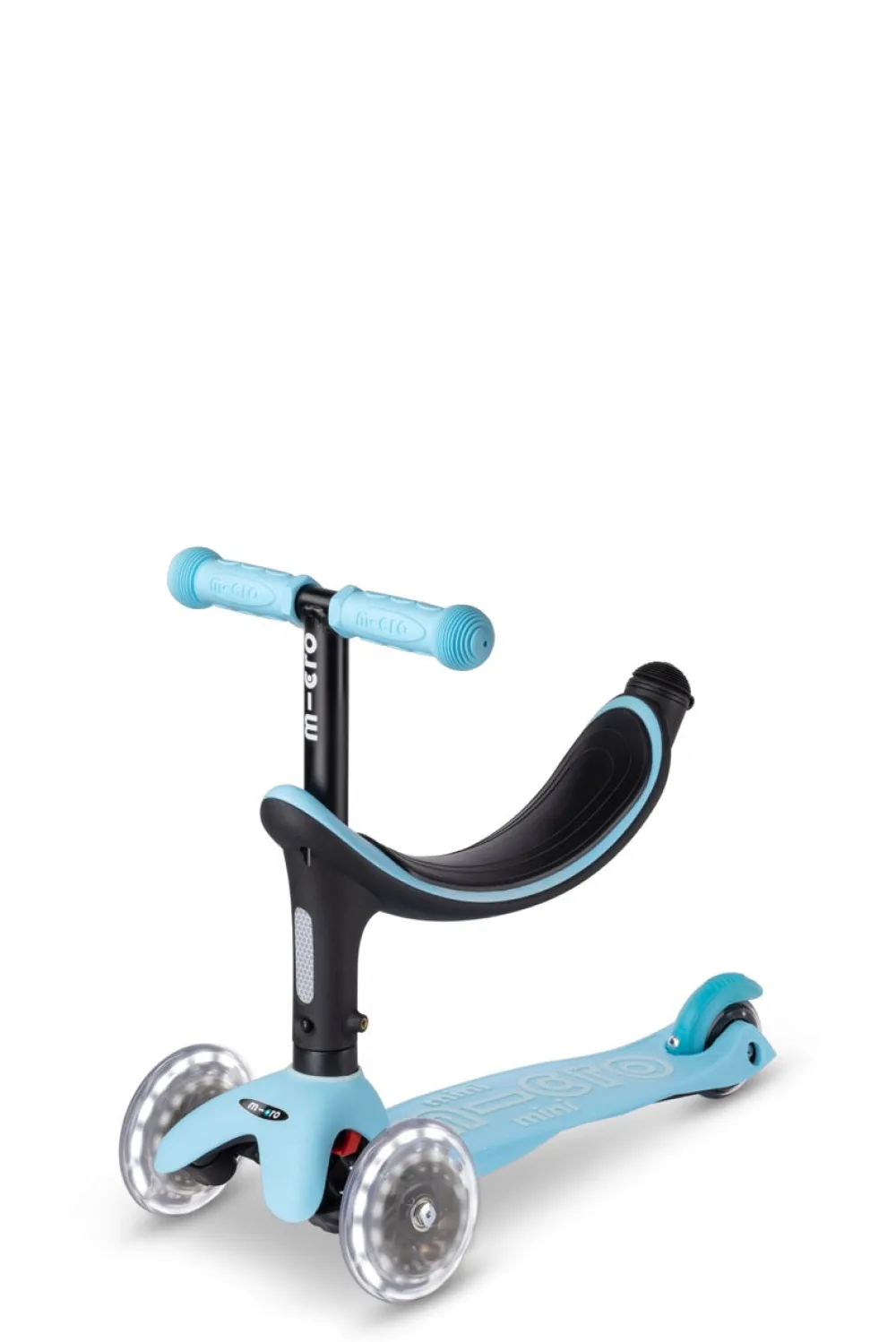 Micro 4 en 1 Deluxe LED Azul*Niños Patinetes De 3 Ruedas Infantiles|Patinetes Infantiles