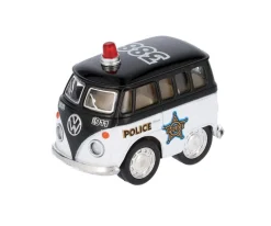 Tutete Mini Furgoneta Policía Negra*Niños Coches De Metal De Juguete