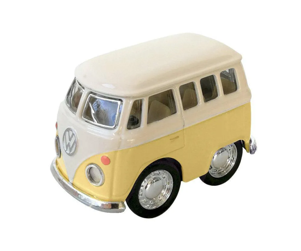Tutete Mini Furgoneta Volkswagen Amarilla*Niños Coches De Metal De Juguete