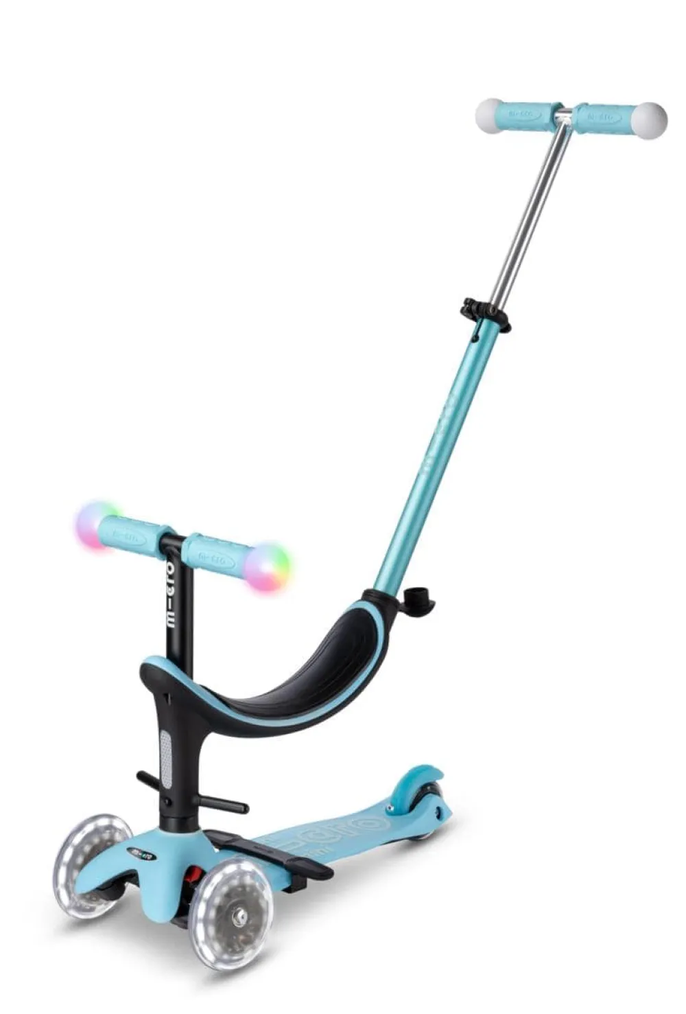 Micro Mini2Grow Deluxe Magic · Azul*Niños Patinetes De 3 Ruedas Infantiles|Patinetes Infantiles