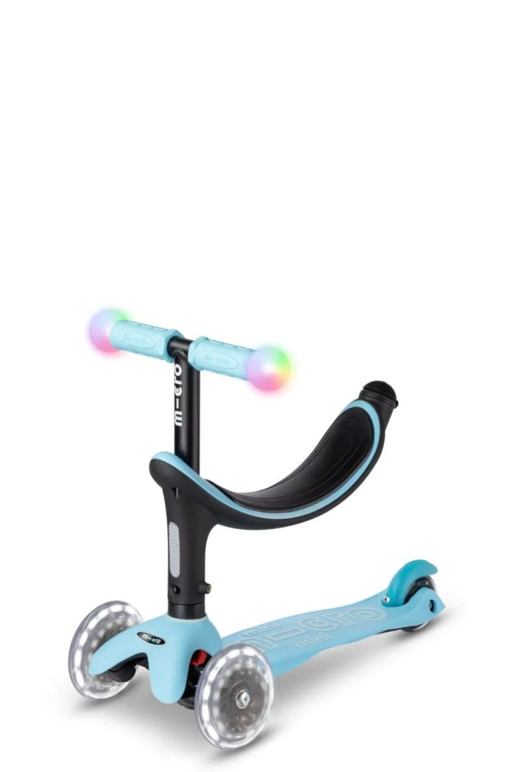 Micro Mini2Grow Deluxe Magic · Azul*Niños Patinetes De 3 Ruedas Infantiles|Patinetes Infantiles