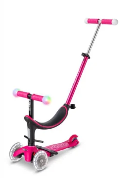 Micro Mini2Grow Deluxe Magic · Rosa*Niños Patinetes De 3 Ruedas Infantiles|Patinetes Infantiles