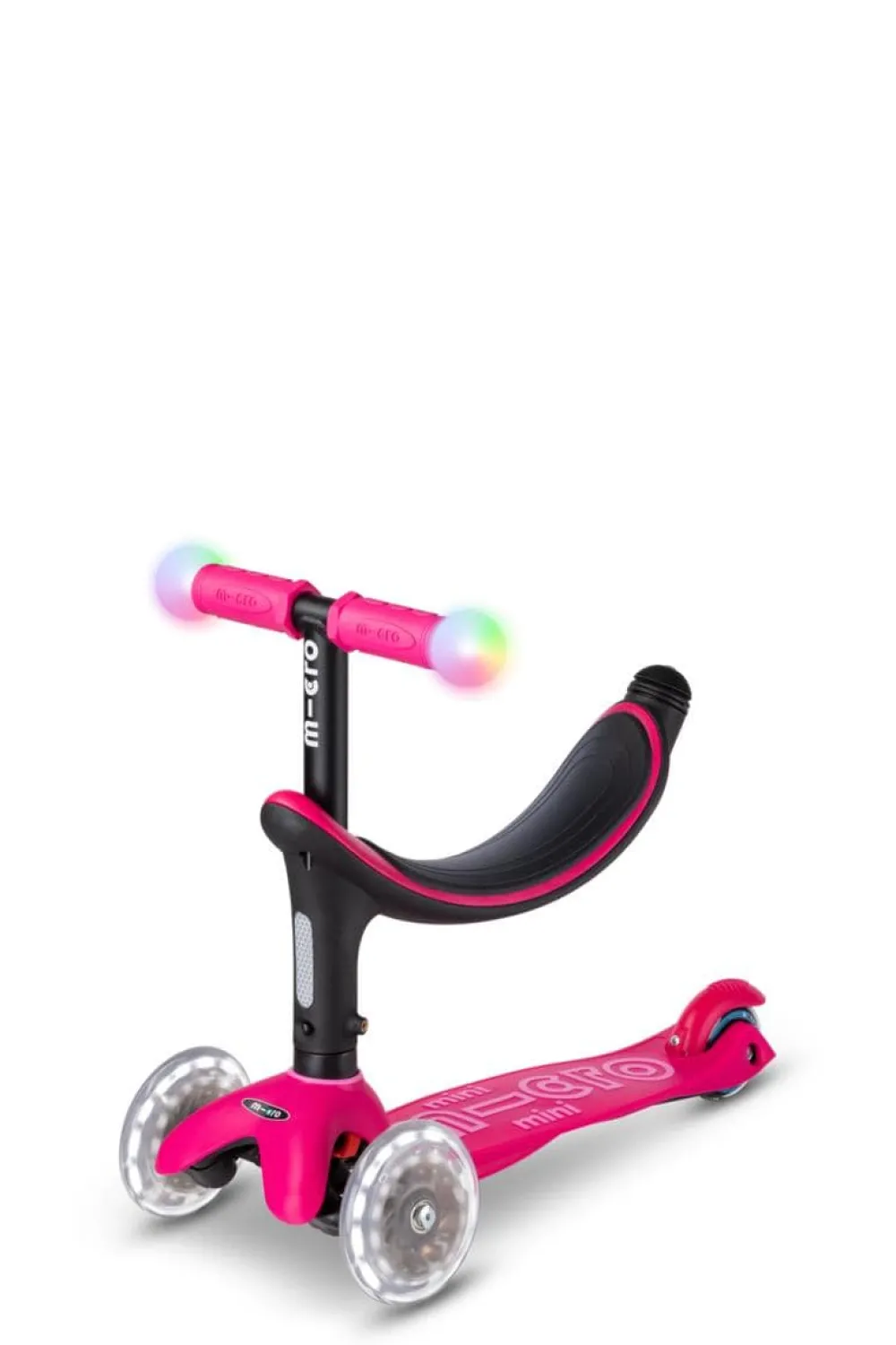 Micro Mini2Grow Deluxe Magic · Rosa*Niños Patinetes De 3 Ruedas Infantiles|Patinetes Infantiles