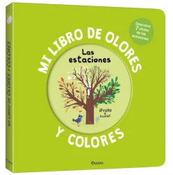 Auzou Mis primeros olores y colores Las estaciones*Niños Libros De Olores|Libros Con Solapas