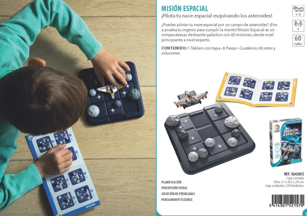 Smart Games Misión Espacial ·*Niños Smart Games|Juegos De Lógica