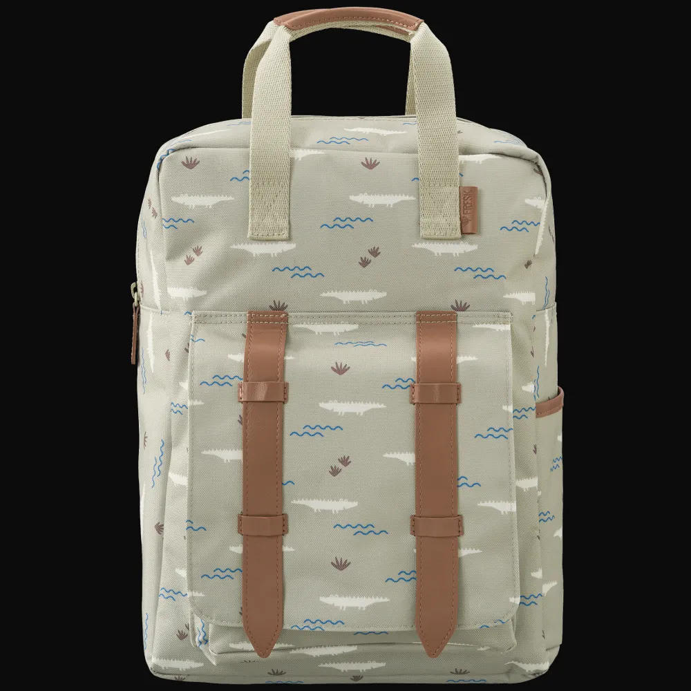 Fresk Mochila Grande Cocodrilo ·* Mochilas De Madre|Mochilas Escolares