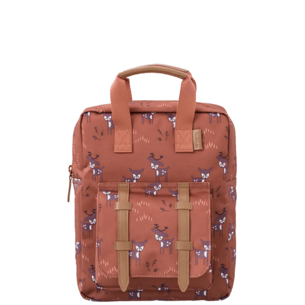 Fresk Mochila Mini Cervatillo Teja ·* Mochilas De Madre|Mochilas Preescolar
