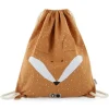 Trixie Mochila Saquito de Tela Mr. Fox ·* Mochilas Saco Infantil|Mochila Trixie