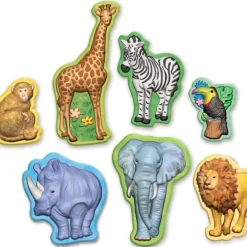4M Moldea y Pinta Animales de la Selva ·*Niños Kit De Manualidades