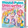 4M Moldea y Pinta Unicornios ·*Niños Kit De Manualidades