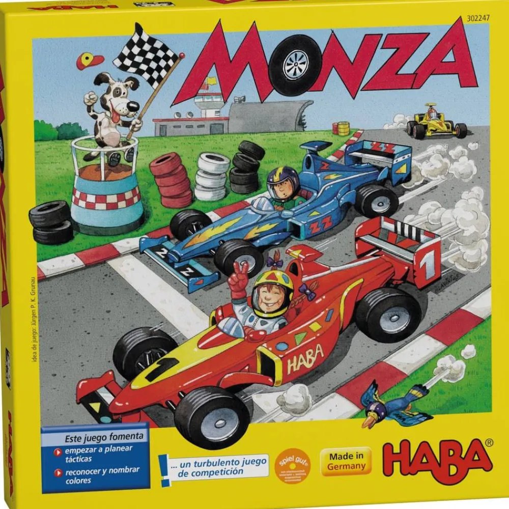 HABA Monza ·*Niños Juegos Haba|Juegos De Mesa Competitivos
