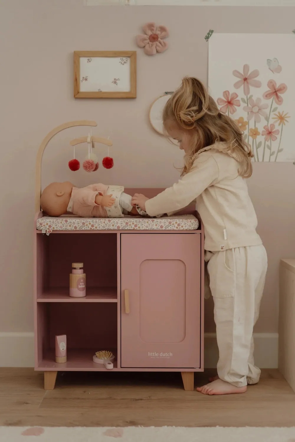 Little Dutch Mueble cambiador FSC ·*Niños Accesorios Para Muñecas Bebé|Muñecos Bebés