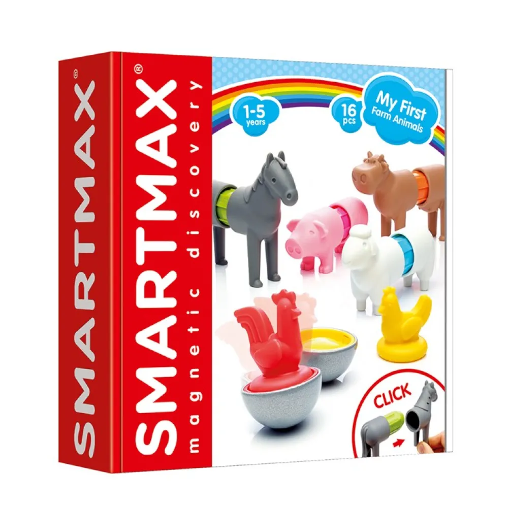 Smartmax My First Farm Animals ·*Niños Juegos De Lógica|Juguetes Y Juegos Motricidad Fina