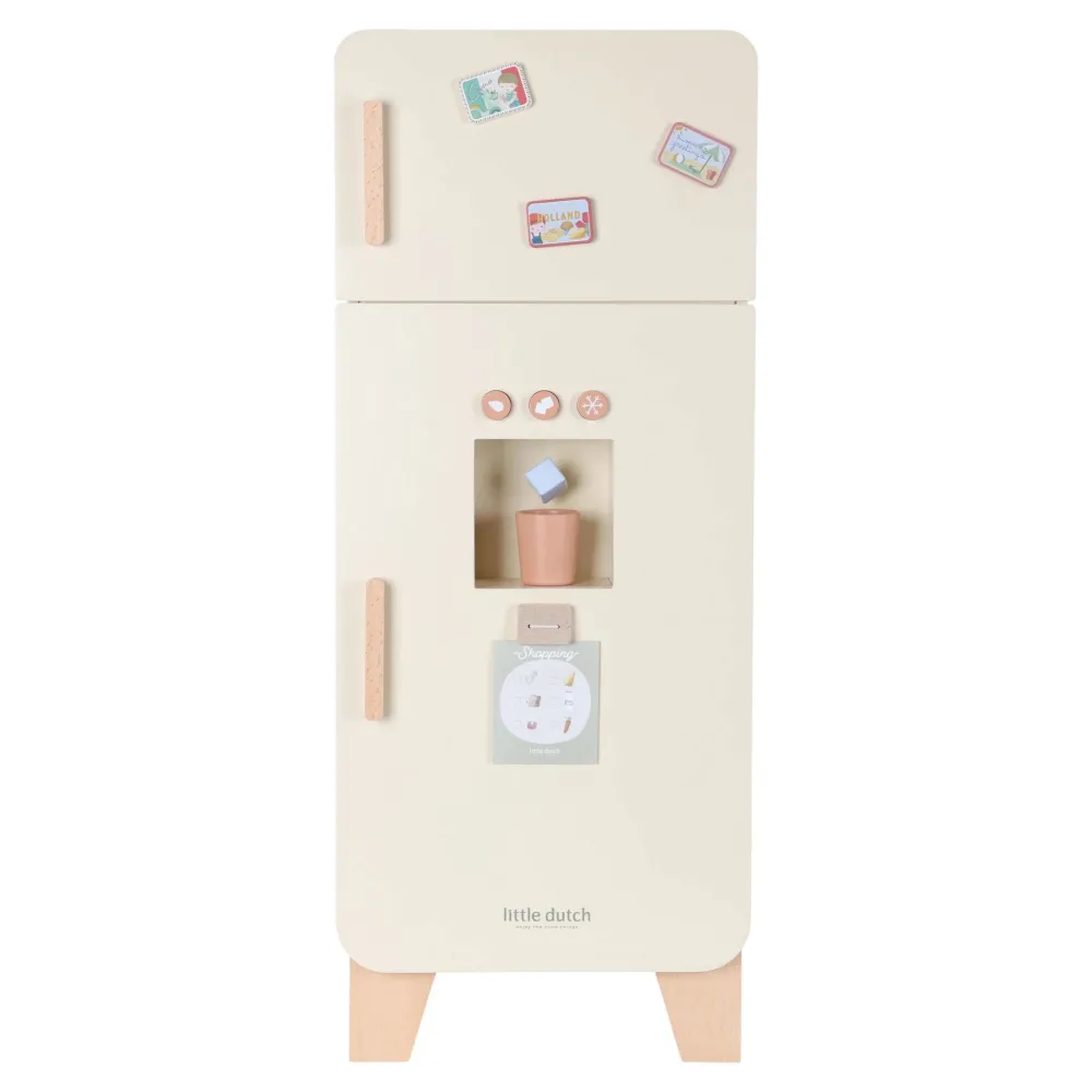 Little Dutch Nevera de Madera FSC ·*Niños Cocinas De Madera Y Accesorios Juguete|Juguetes Waldorf