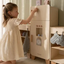 Little Dutch Nevera de Madera FSC ·*Niños Cocinas De Madera Y Accesorios Juguete|Juguetes Waldorf