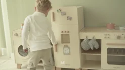 Little Dutch Nevera de Madera FSC ·*Niños Cocinas De Madera Y Accesorios Juguete|Juguetes Waldorf