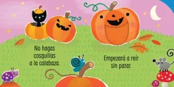 Usborne No hagas cosquillas al esqueleto*Niños Libros De Texturas Para Bebés|Libros Con Solapas