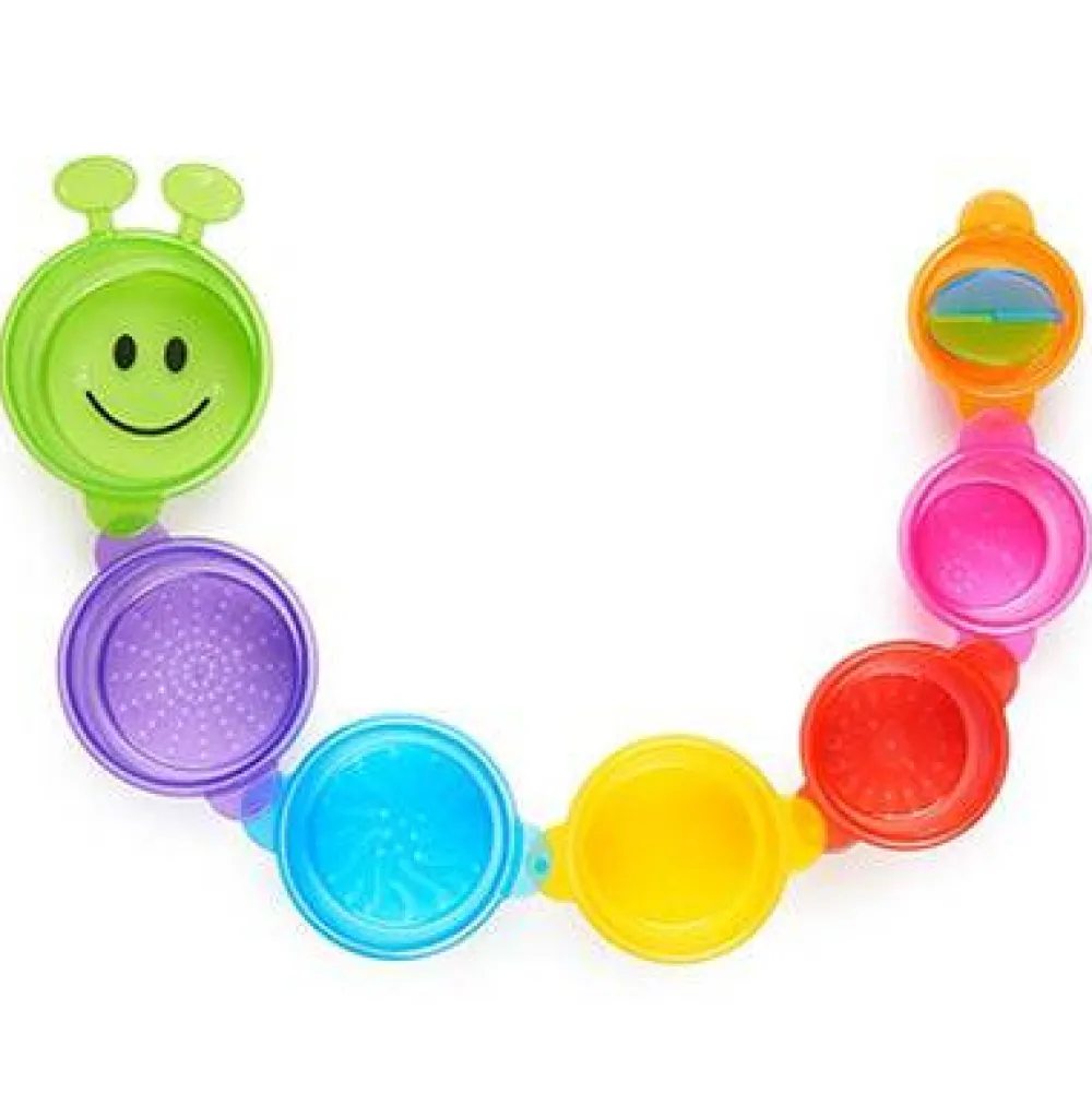 Munchkin Oruga Vasos Apilables ·*Niños Juguetes De Baño