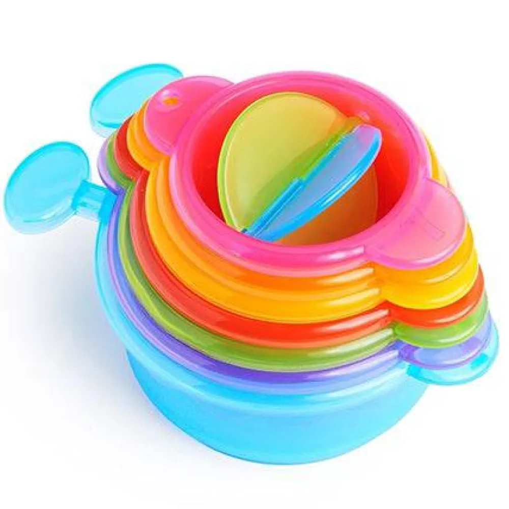 Munchkin Oruga Vasos Apilables ·*Niños Juguetes De Baño