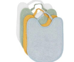 Tutete Pack 4 Baberos Rizo Blue/Mustard/Sage/Ivory · Tutte* Baberos·Baberos Plastificados|Baberos Plastificados