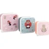 Tutete Pack 3 Cajas Almuerzo Fantastic Girl* Cajas De Almuerzo Infantil·Sin Compartimentos