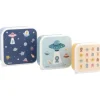 Tutete Pack 3 Cajas Almuerzo The Martians* Cajas De Almuerzo Infantil·Sin Compartimentos