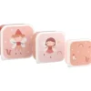 Tutete Pack 3 Cajas Almuerzo Wild Fairies* Cajas De Almuerzo Infantil·Sin Compartimentos