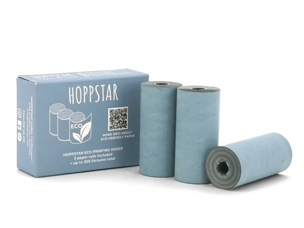 HOPPSTAR Pack 3 rollos papel ECO (no adhesivo) · Artistic*Niños Cámaras Infantiles