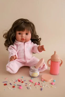 Tiny Harlow Pack cumpleaños Biberón Mágico y Potito con cuchara para muñecos ·*Niños Accesorios Para Muñecas Bebé|Muñecos Bebés
