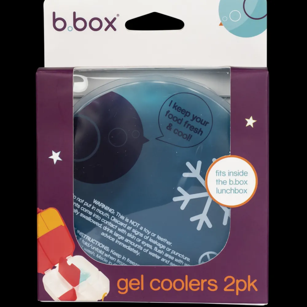 b.box Pack Gel Refrigerante ·* Cajas De Almuerzo Infantil·Sin Compartimentos