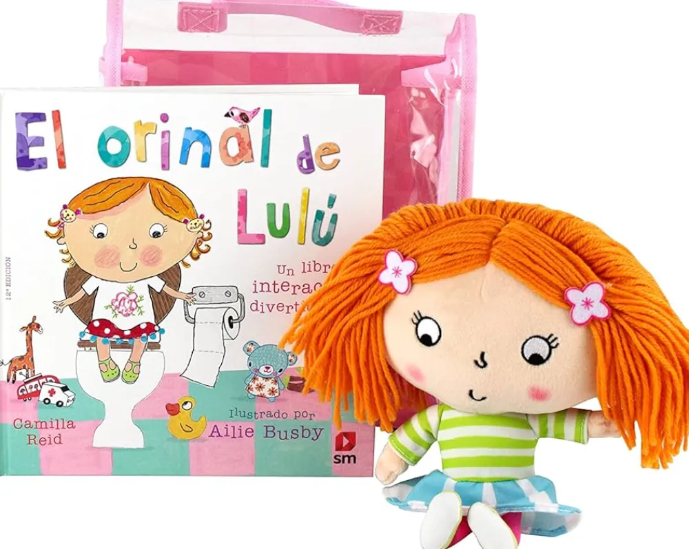 SM Pack Muñeca - El orinal de Lulú* Libros Sobre Primeras Experiencias|Libros Con Muñeco