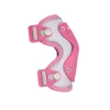 Micro Pack Rodilleras y coderas Rosas*Niños Cascos De Bici Para Niños Y Niñas|Patinetes Infantiles