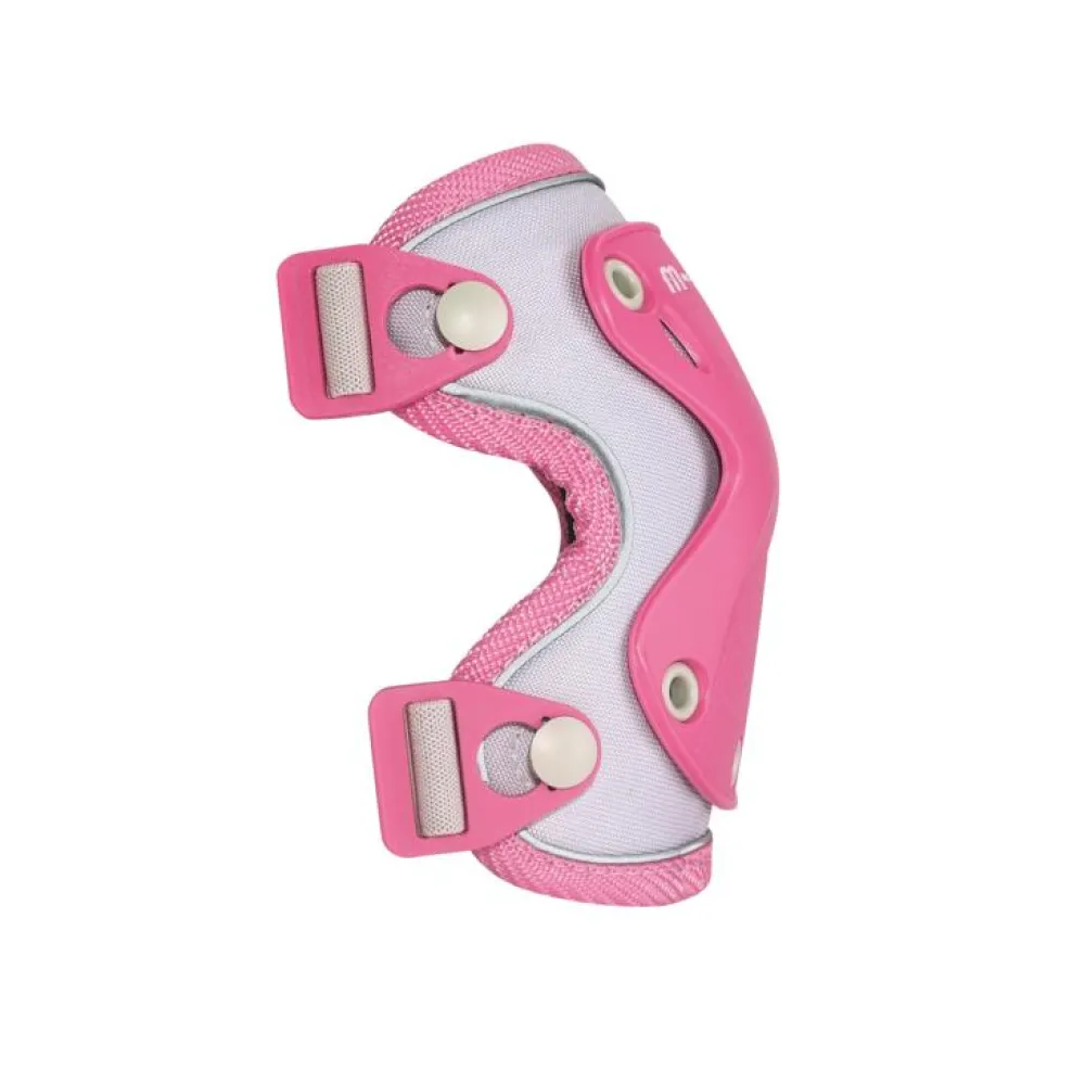 Micro Pack Rodilleras y coderas Rosas*Niños Cascos De Bici Para Niños Y Niñas|Patinetes Infantiles