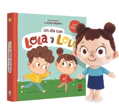 SM Pack Un Día con Lolo y Lola* Libros Con Muñeco