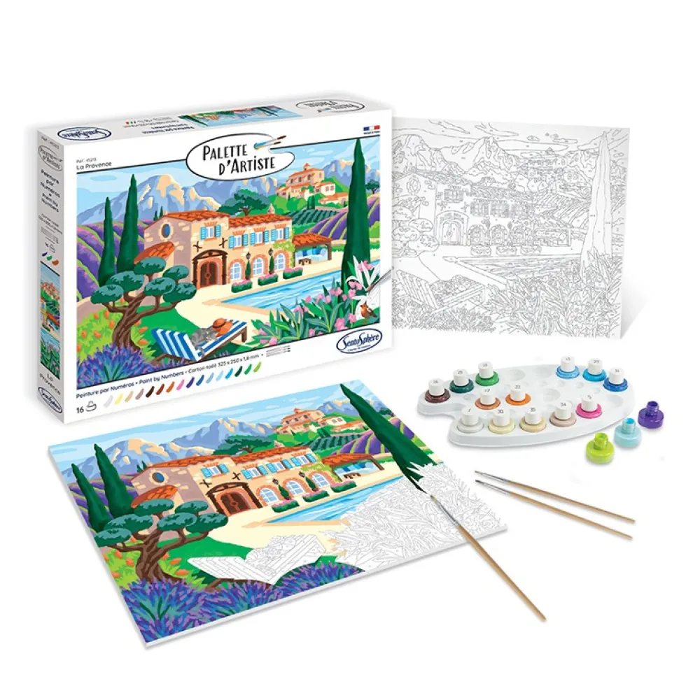 Sentosphère Paleta de artistas - La Provence · Sentosphere*Niños Kit De Manualidades