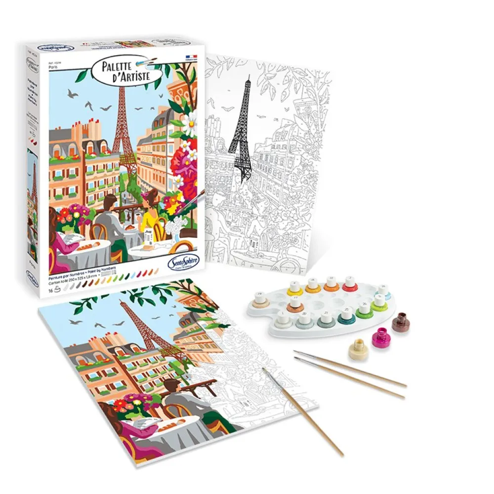 Sentosphère Paleta de artistas - Paris · Sentosphere*Niños Kit De Manualidades