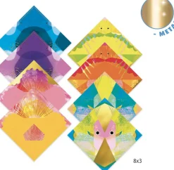 Djeco Papiroflexia Origami Animales Marinos ·*Niños Kit De Manualidades|Juguetes Y Juegos Motricidad Fina