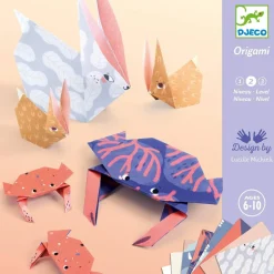 Djeco Papiroflexia Origami Familia ·*Niños Kit De Manualidades|Juguetes Y Juegos Motricidad Fina