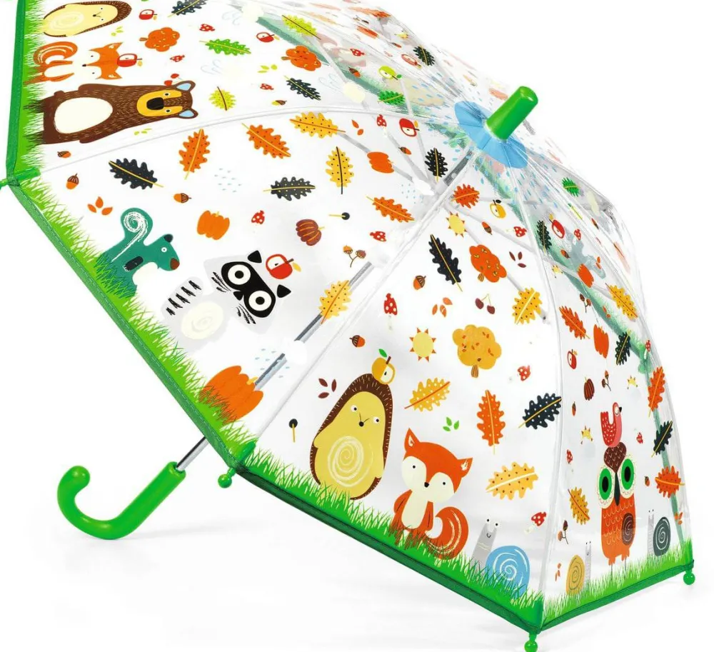 Djeco Paraguas · Animales del Bosque*Niños Paraguas Infantiles