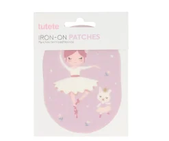 Tutete Parche termoadhesivo para ropa 2 uds Ballet* Parches Para Ropa Termoadhesivos