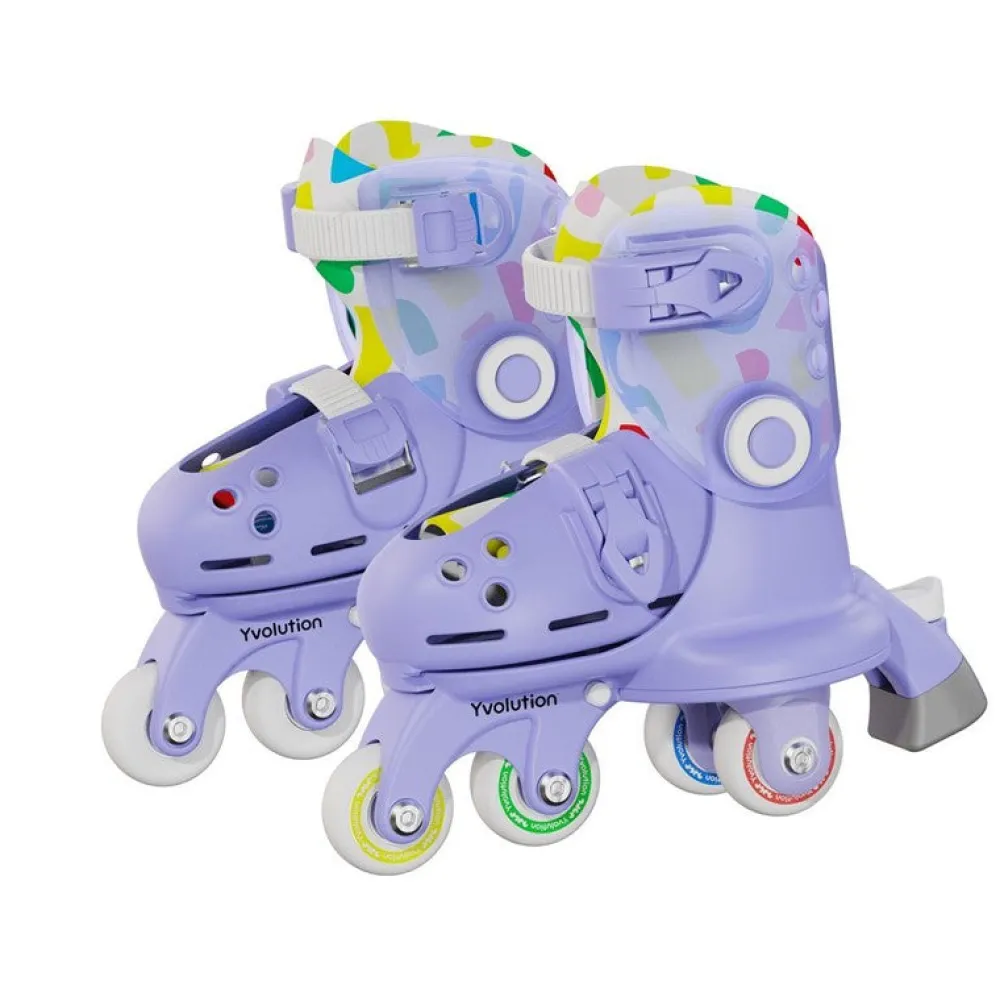 Yvolution Patines Twista Lila ·*Niños Patinetes Infantiles|Patines Para Niñas Y Niños